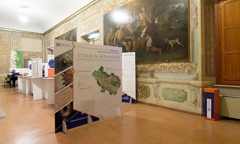 Realizzazione e allestimento mostra itinerante, interattiva, tattile ed ecologica.